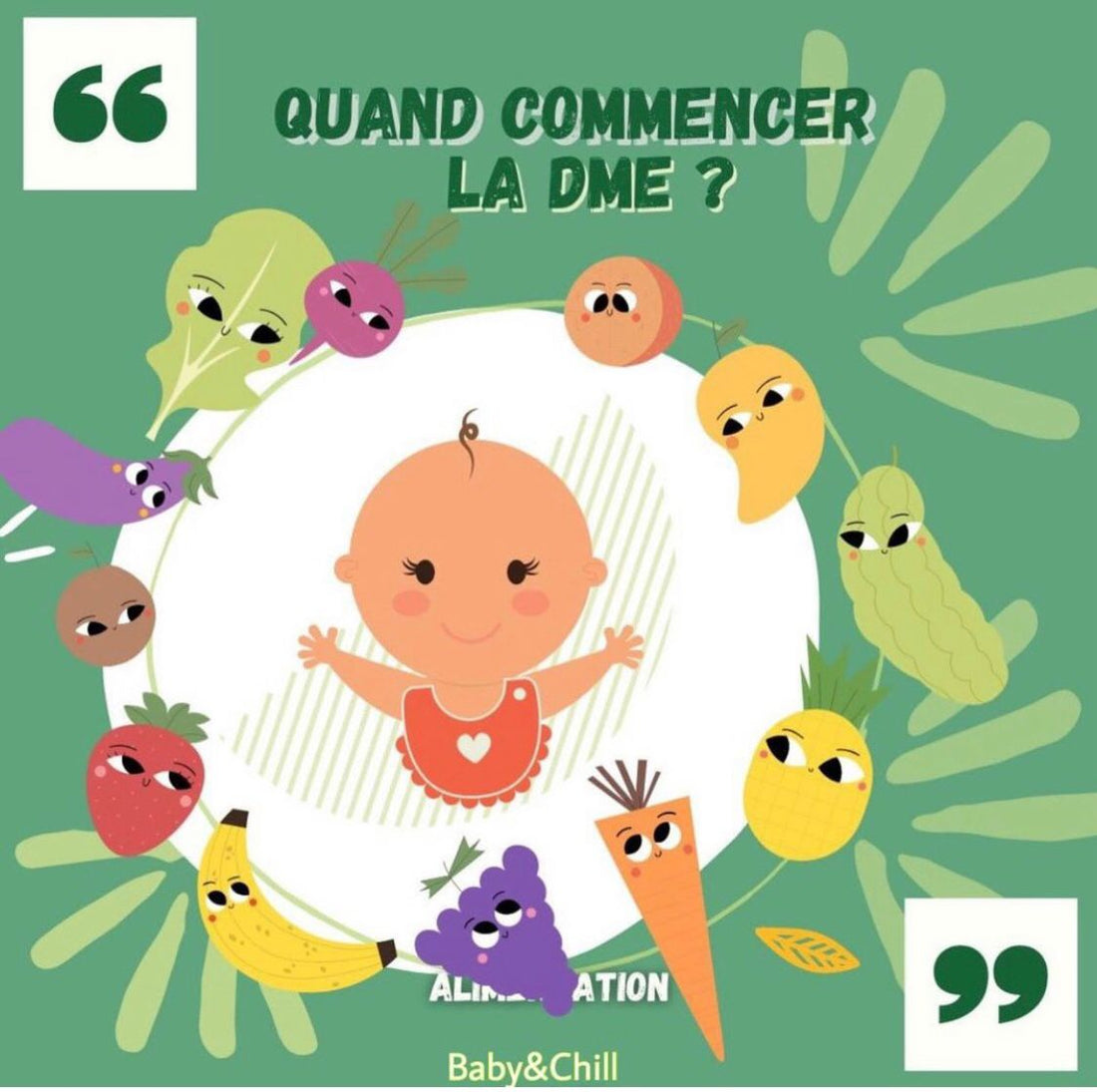 La Diversification alimentaire menée par Baby