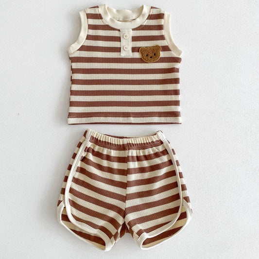 Ensemble Bear à rayures pour Baby