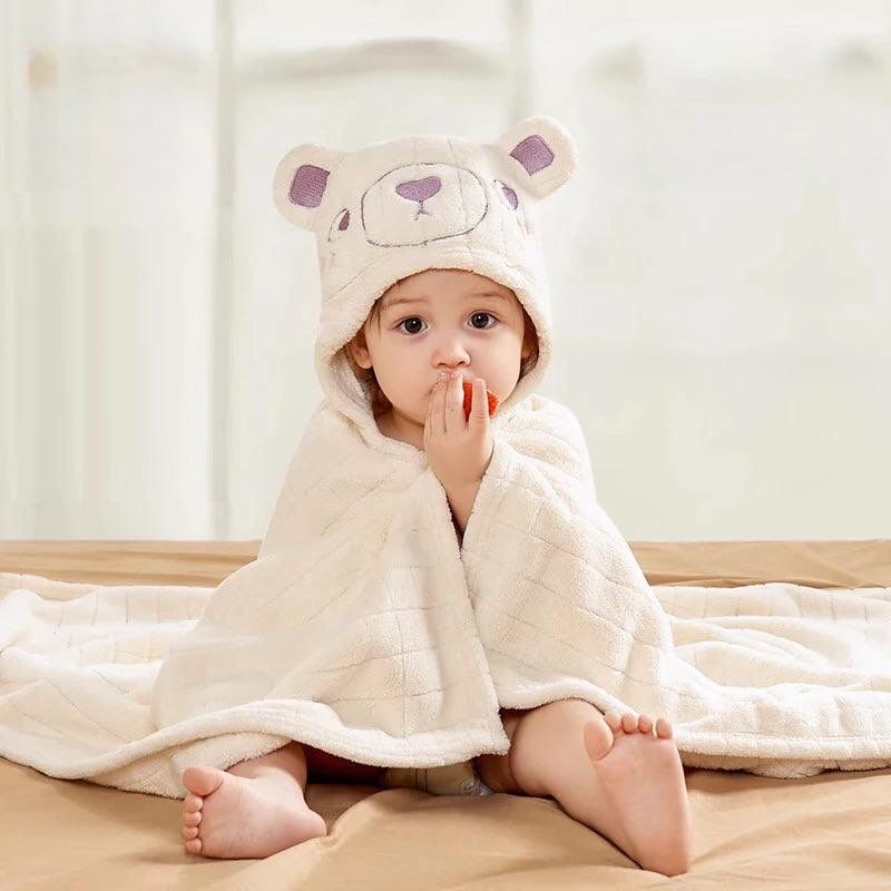 Cape de bain pour Baby