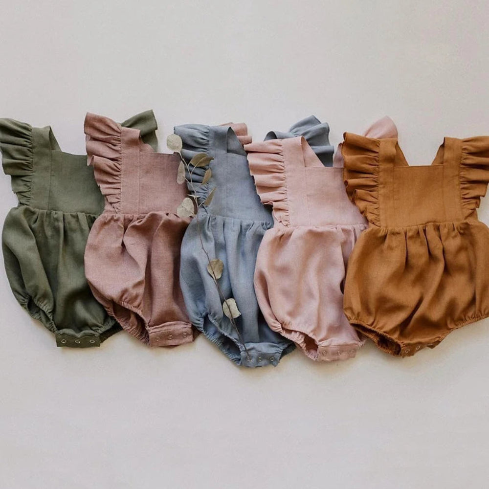 Barboteuse en lin Classy pour Baby