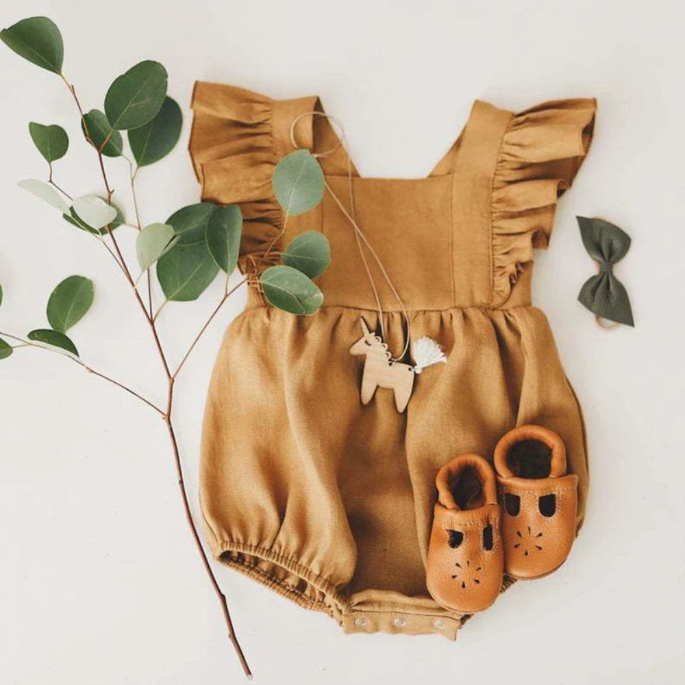 Barboteuse en lin Classy pour Baby