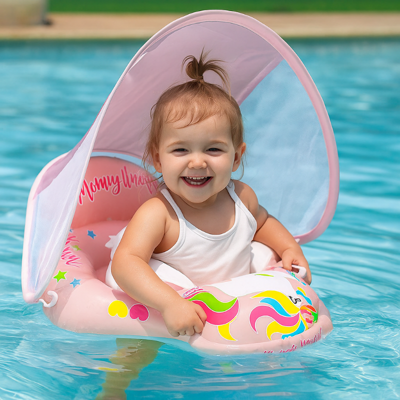 Flotteur avec ombrelle pour Baby