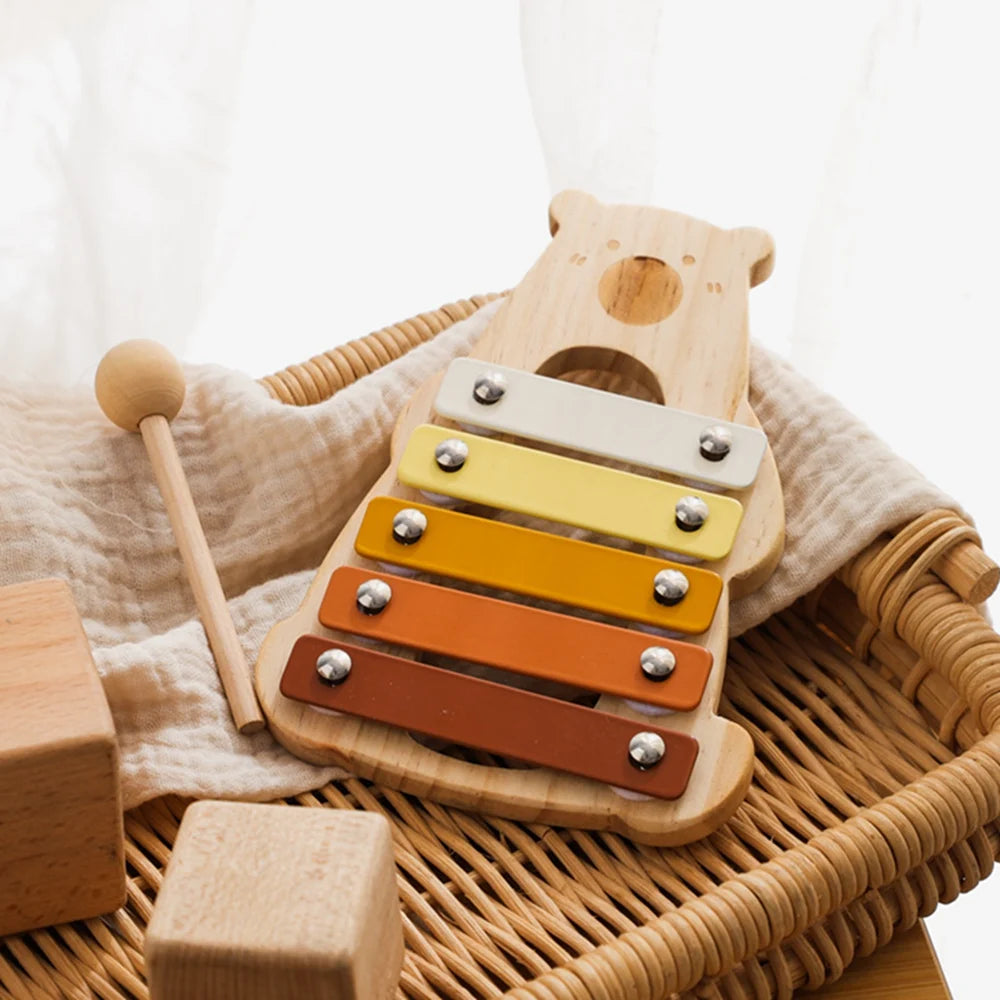 Montessori Bear Toys for Baby