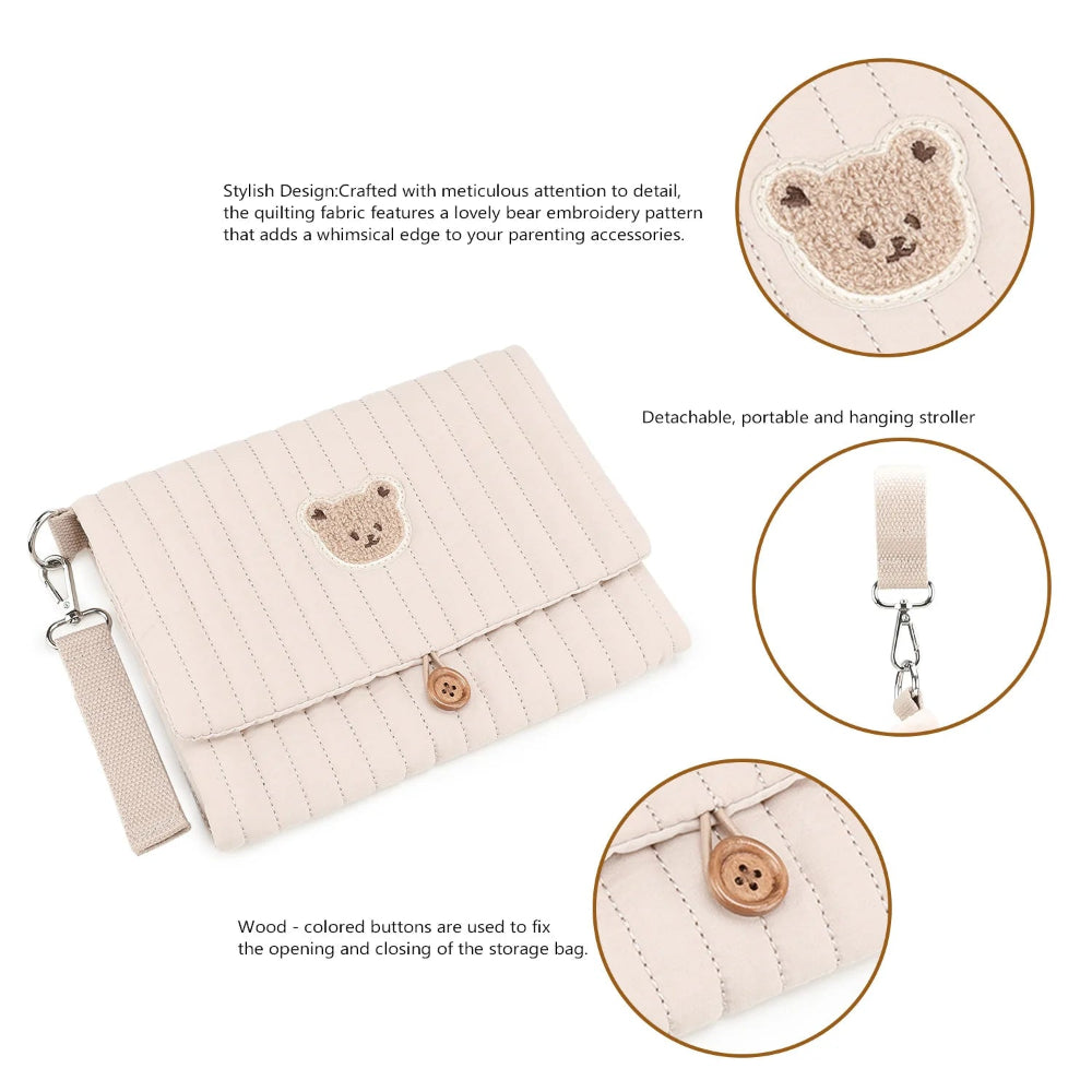 Sacoche de rangement Bear pour Mommy