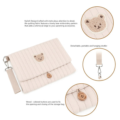 Sacoche de rangement Bear pour Mommy