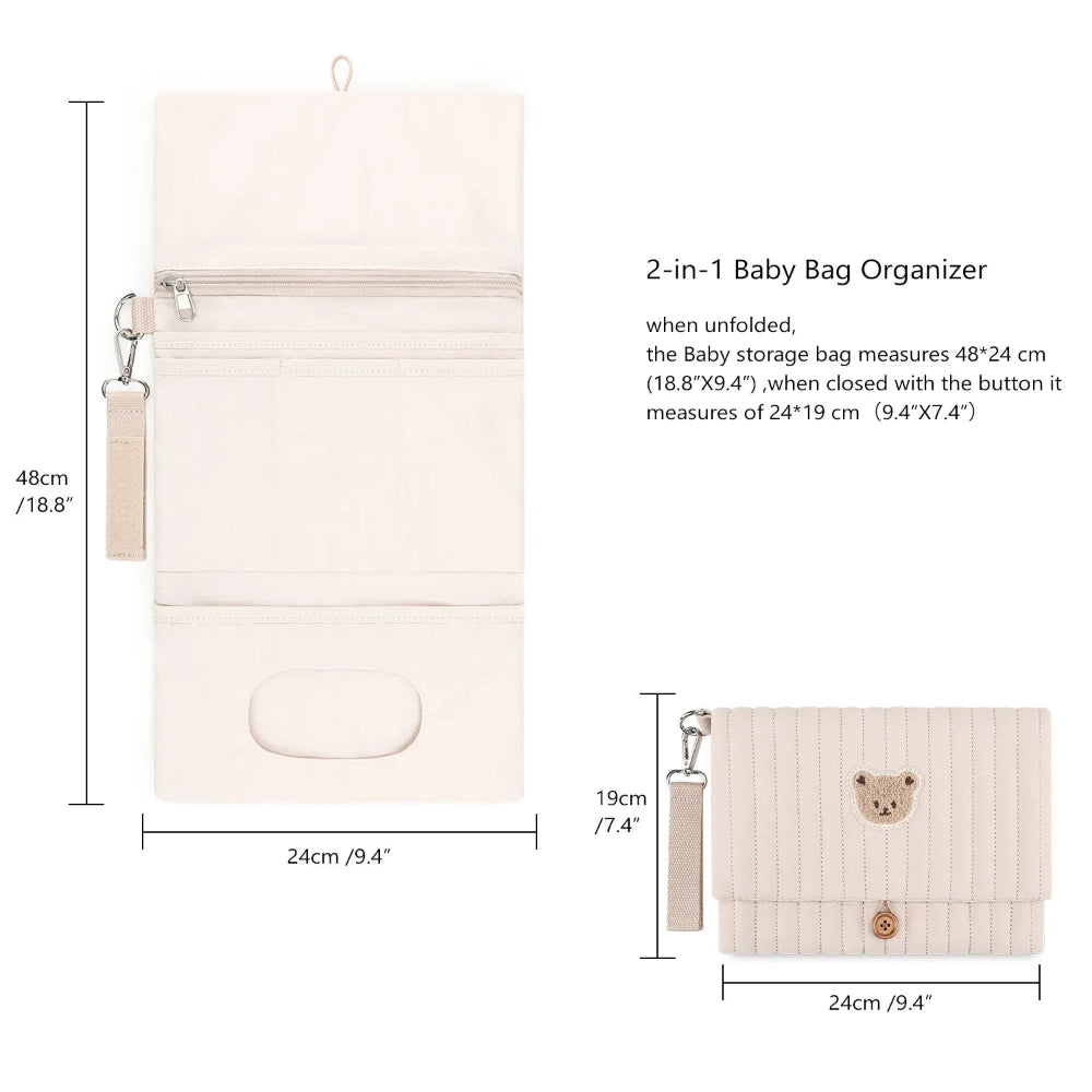 Sacoche de rangement Bear pour Mommy