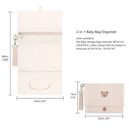 Sacoche de rangement Bear pour Mommy