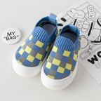 Chaussons à carreaux pour Baby