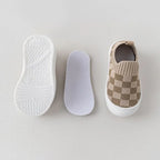 Chaussons à carreaux pour Baby