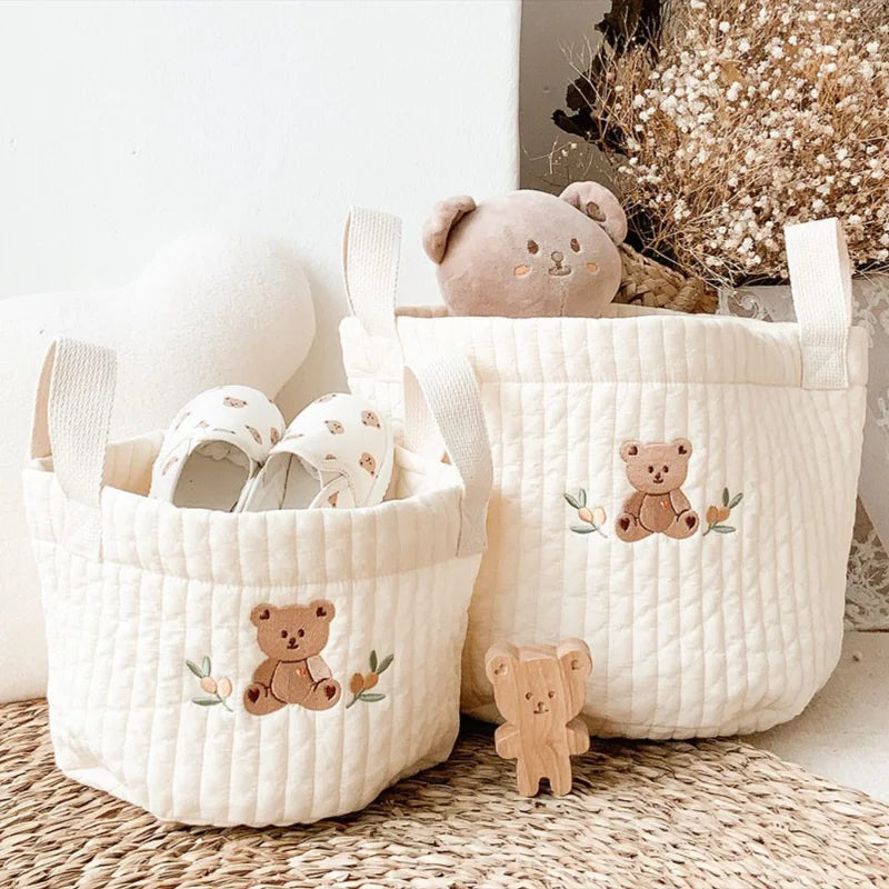 Baby storage basket