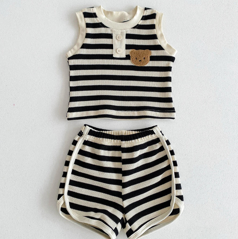 Ensemble Bear à rayures pour Baby