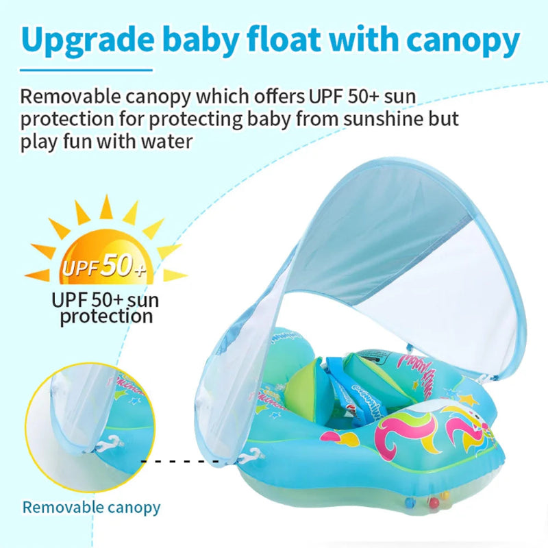 Flotteur avec ombrelle pour Baby
