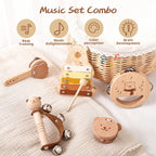 Montessori Bear Toys for Baby