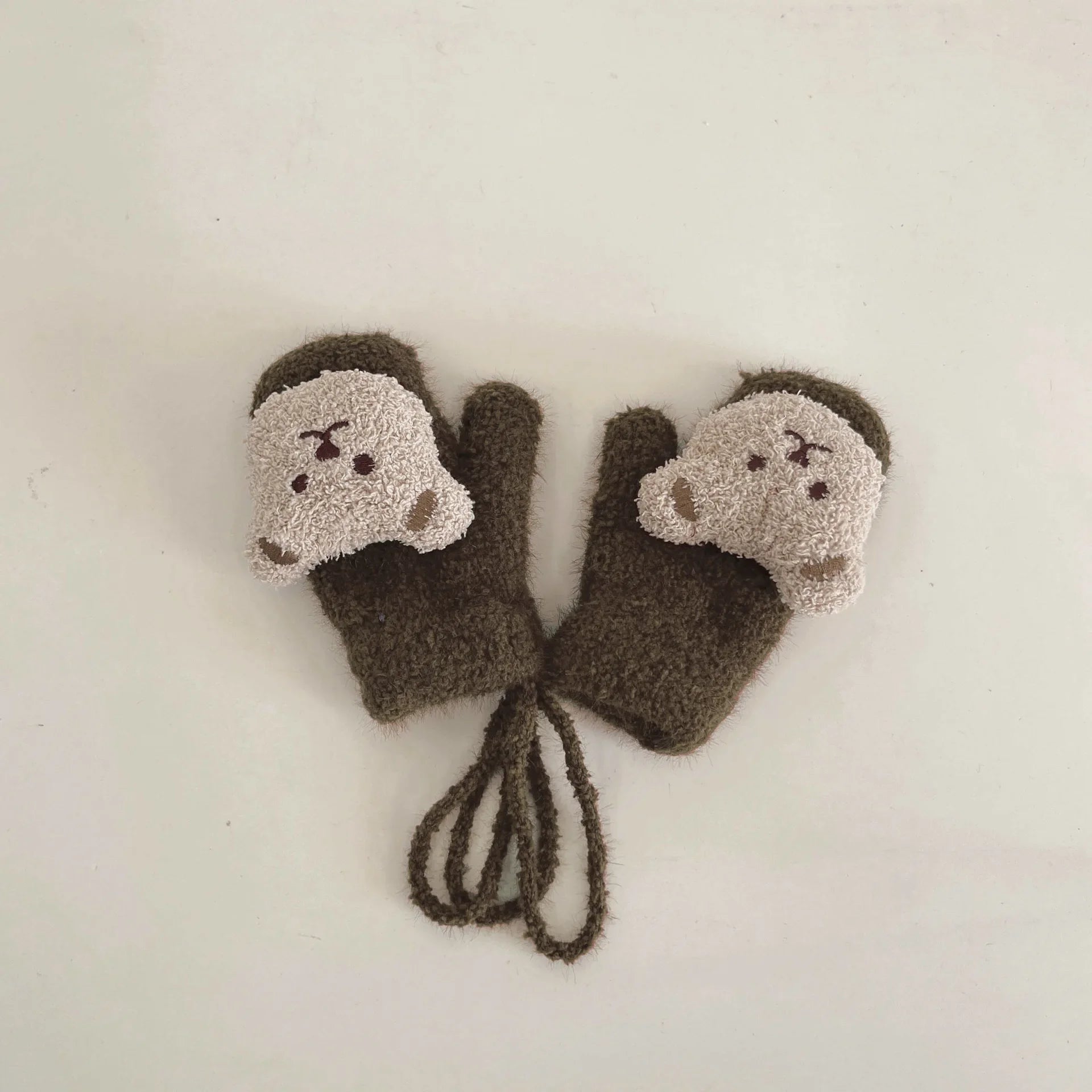 Bear Mittens for Baby