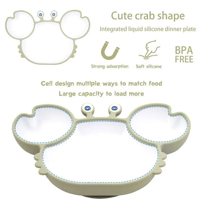 CRABY Miaam™ Kit vaisselle pour Baby Baby&Chill