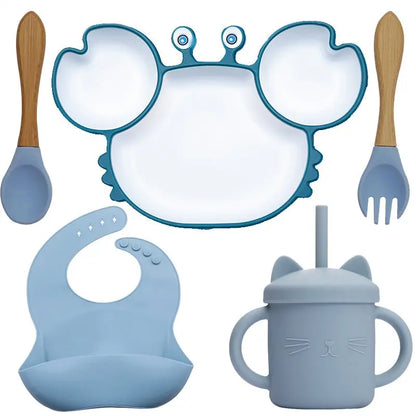 CRABY Miaam™ Kit vaisselle pour Baby Baby&Chill